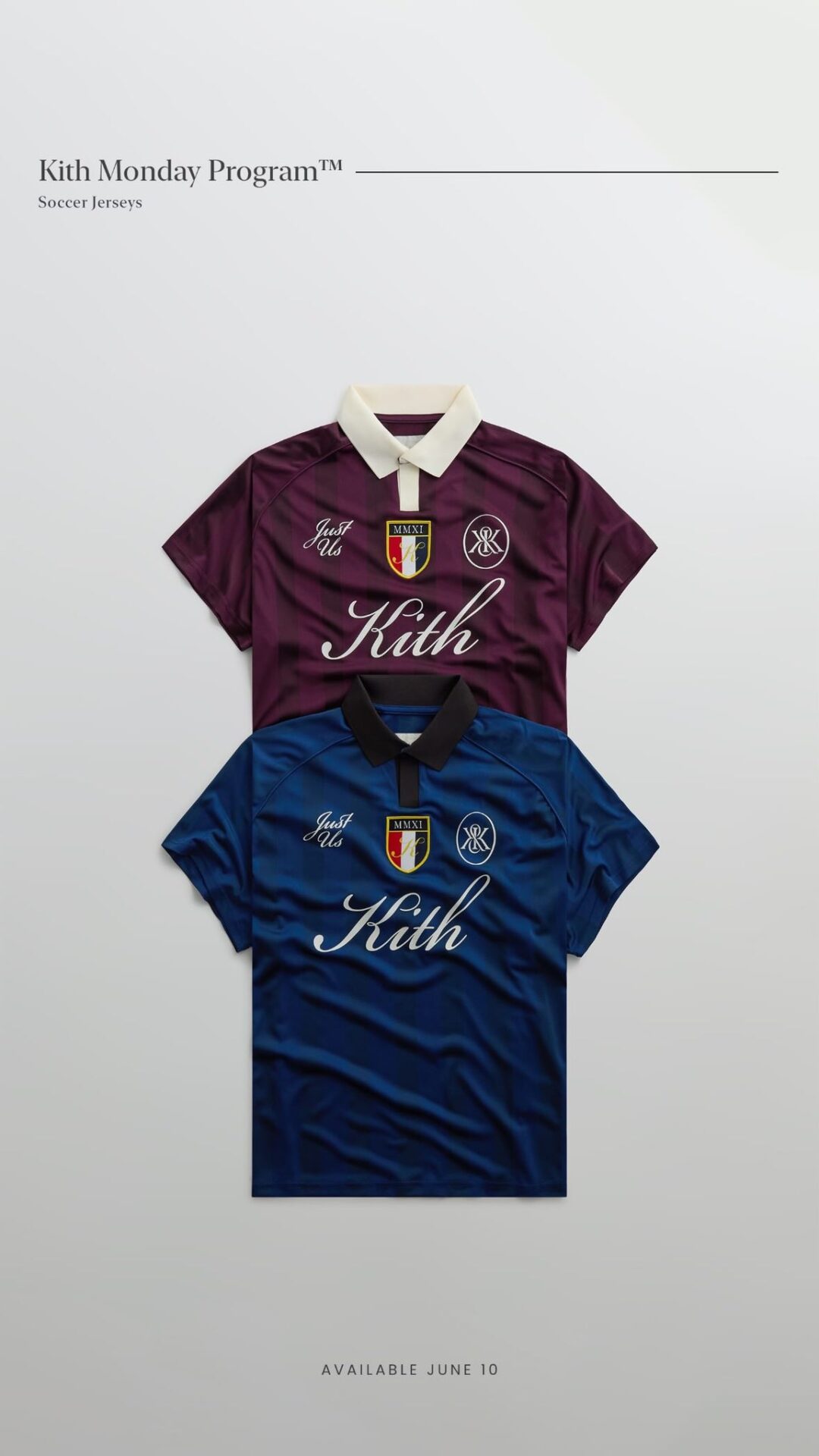 【Kith Soccer Jerseys】KITH MONDAY PROGRAM 2024年 6/10 発売 (キス)