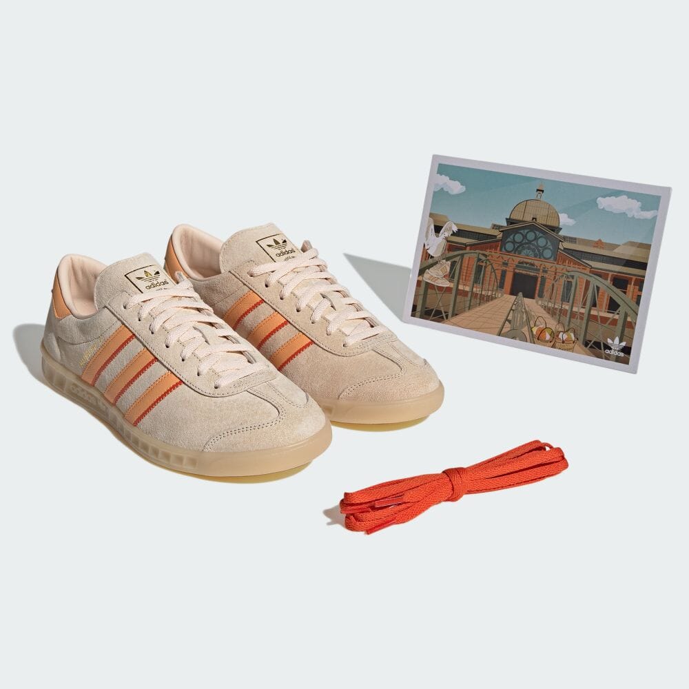 【2024年 6/13 発売】adidas Originals HAMBURG “Crystal Sand/Hazy Orange” (アディダス オリジナルス ハンブルク “クリスタルサンド/ヘイジーオレンジ”) [IG2109]