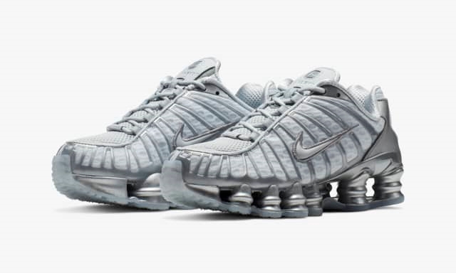 【2024年 7/9 発売】ナイキ ウィメンズ ショックス TL “ピュアプラチナム/メタリックシルバー” (NIKE WMNS SHOX TL “Pure Platinum/Metallic Silver”) [AR3566-003]