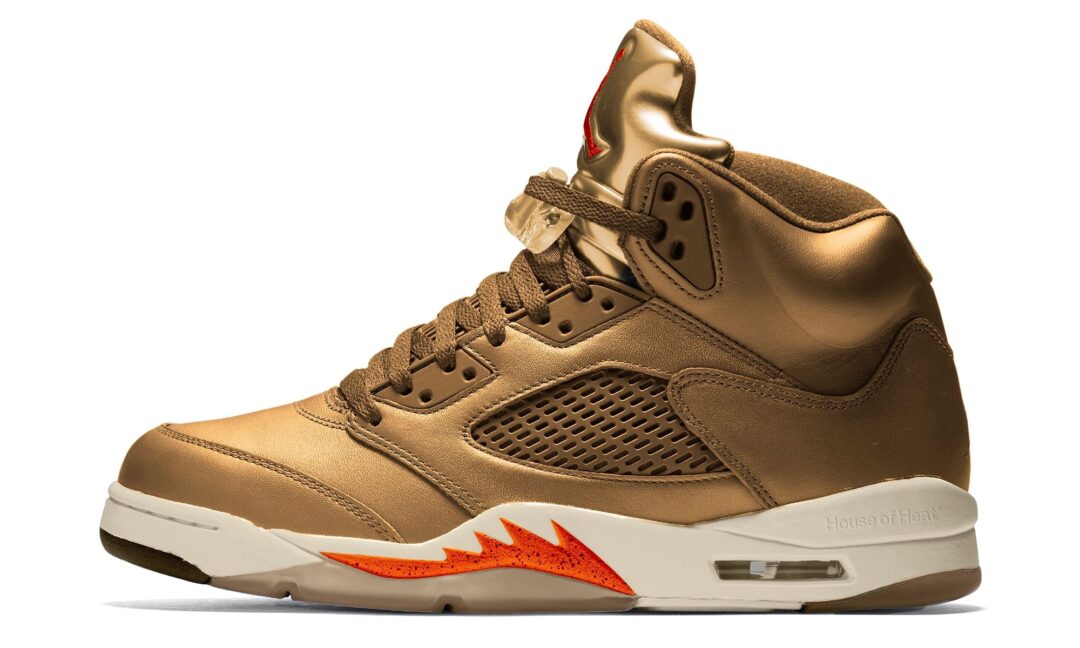 【2025年 夏 発売予定】ナイキ ウィメンズ エア ジョーダン 5 レトロ “メタリックゴールド” (NIKE WMNS AIR JORDAN 5 RETRO “Metallic Gold”) [DD9336-700]