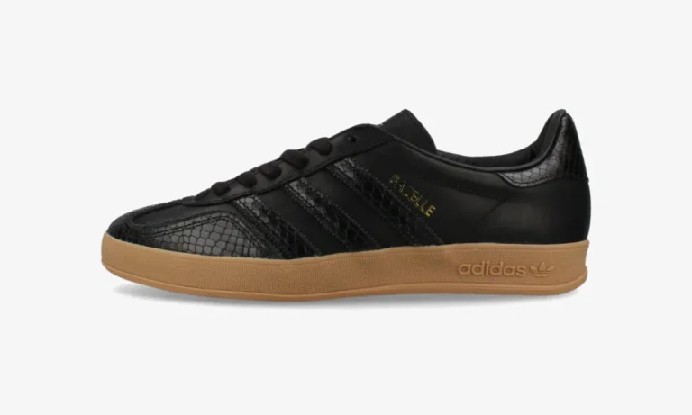 2024年 7/9 発売】adidas Originals GAZELLE INDOOR “Snake/Core Black/Gum” (アディダス  オリジナルス ガゼル インドア “スネーク/ブラック/ガム”) [IF1978] | Fullress