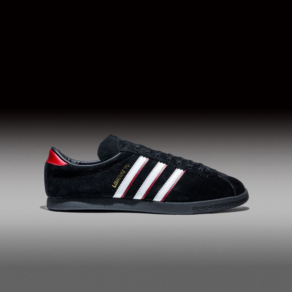 【2024年 7/2 発売】adidas Originals LONDON 96 “Black/White/Better Scarlet” (アディダス オリジナルス ロンドン 96 “ブラック/ホワイト/スカーレット”) [IH4773]