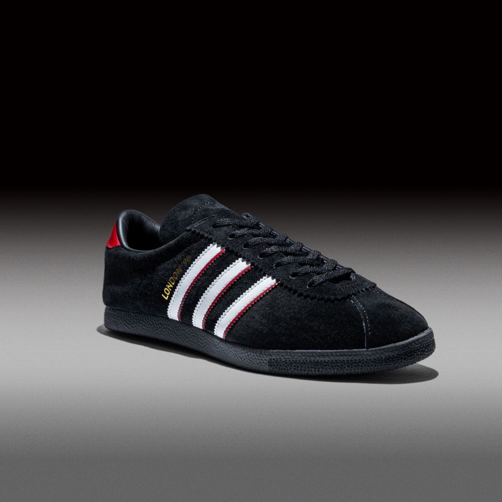 【2024年 7/2 発売】adidas Originals LONDON 96 “Black/White/Better Scarlet” (アディダス オリジナルス ロンドン 96 “ブラック/ホワイト/スカーレット”) [IH4773]