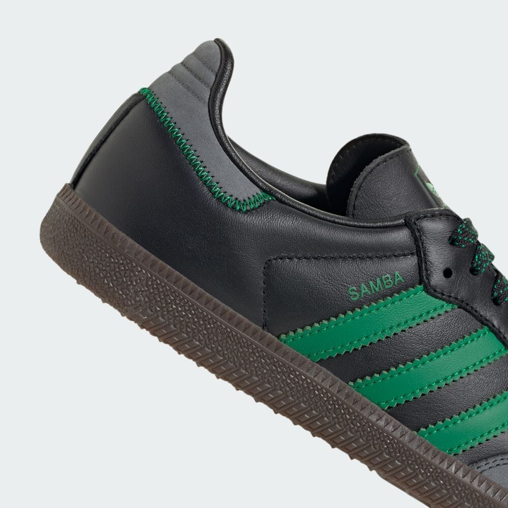 【2024年 6/13 発売】adidas Originals SAMBA OG “Core Black/Green” (アディダス オリジナルス サンバ OG “コアブラック/グリーン”) [IE6520]