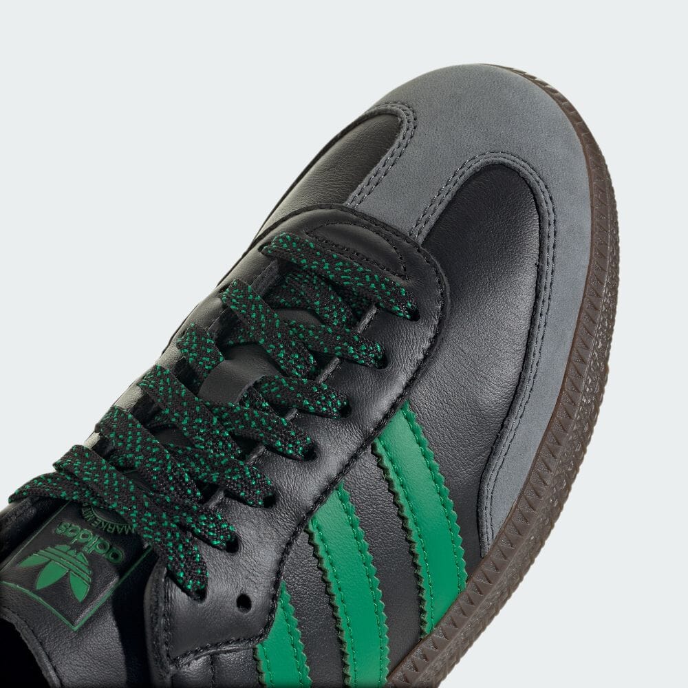 【2024年 6/13 発売】adidas Originals SAMBA OG “Core Black/Green” (アディダス オリジナルス サンバ OG “コアブラック/グリーン”) [IE6520]