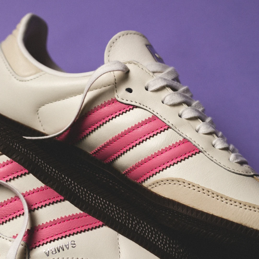 【2024年 発売】adidas Originals W SAMBA OG “White/Lucid Pink” (アディダス オリジナルス サンバ OG “ホワイト/ルシッドピンク”) [IG1962]