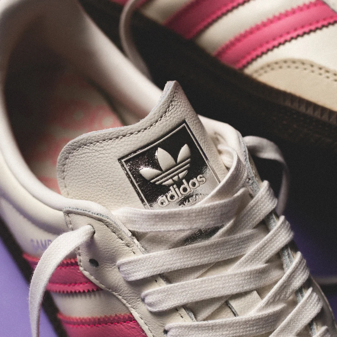 【2024年 発売】adidas Originals W SAMBA OG “White/Lucid Pink” (アディダス オリジナルス サンバ OG “ホワイト/ルシッドピンク”) [IG1962]