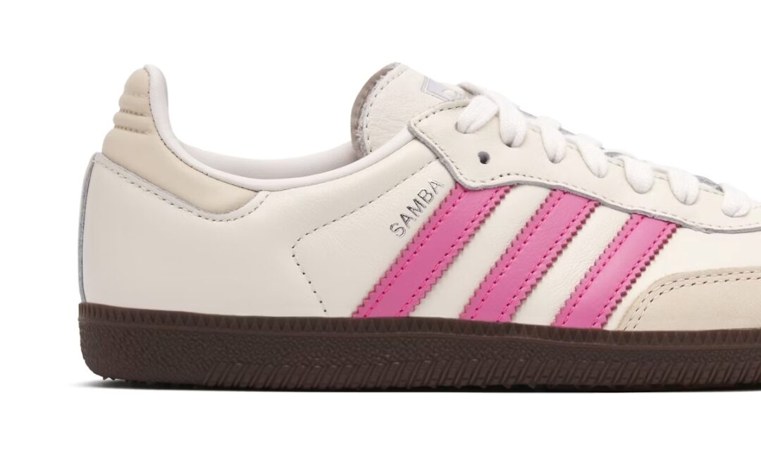 【2024年 発売】adidas Originals W SAMBA OG “White/Lucid Pink” (アディダス オリジナルス サンバ OG “ホワイト/ルシッドピンク”) [IG1962]