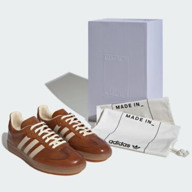 【2024年 10/7 発売】adidas Originals SAMBA OG MADE IN ITALY “Vachetta Tan/White” (アディダス オリジナルス サンバ OG メイドインイタリア “バケッタタン/ホワイト") [IE9121]