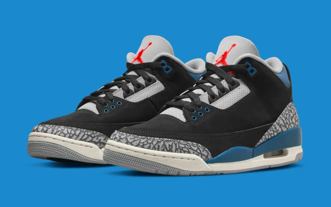 【2025年 夏 発売予定】NIEK AIR JORDAN 3 "Black/Military Blue" (ナイキ エア ジョーダン 3 "ブラック/ミリタリーブルー") [IB8967-004]