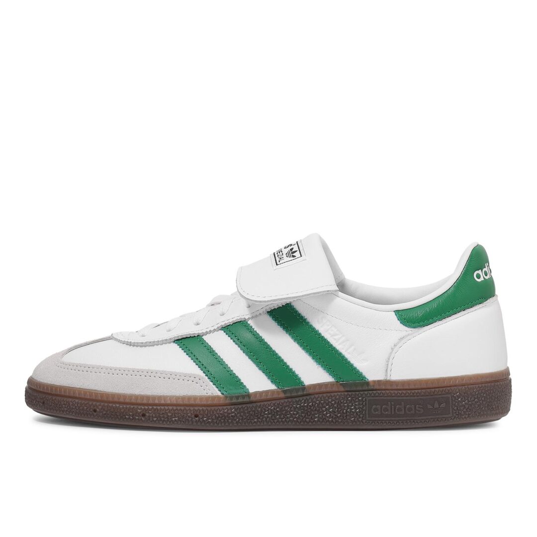 【2024年 6/1 発売】adidas Originals HANDBALL SPEZIAL Long Tongues “White/Green” (アディダス オリジナルス ハンドボール スペツィアル ロングタン “ホワイト/グリーン”) [IH0368]