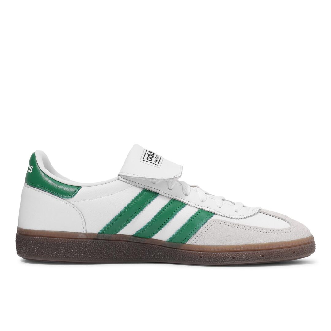 【2024年 6/1 発売】adidas Originals HANDBALL SPEZIAL Long Tongues “White/Green” (アディダス オリジナルス ハンドボール スペツィアル ロングタン “ホワイト/グリーン”) [IH0368]