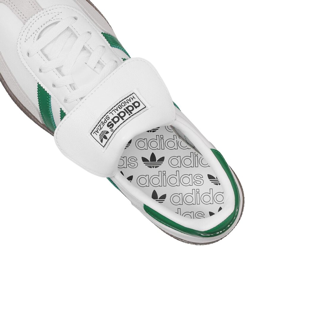 【2024年 6/1 発売】adidas Originals HANDBALL SPEZIAL Long Tongues “White/Green” (アディダス オリジナルス ハンドボール スペツィアル ロングタン “ホワイト/グリーン”) [IH0368]