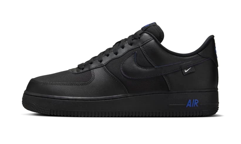 【2024年 発売予定】ナイキ エア フォース 1 ロー “ブラック/アストロノーミー ブルー” (NIKE AIR FORCE 1 LOW “Black/Astronomy Blue”) [HM9605-001]