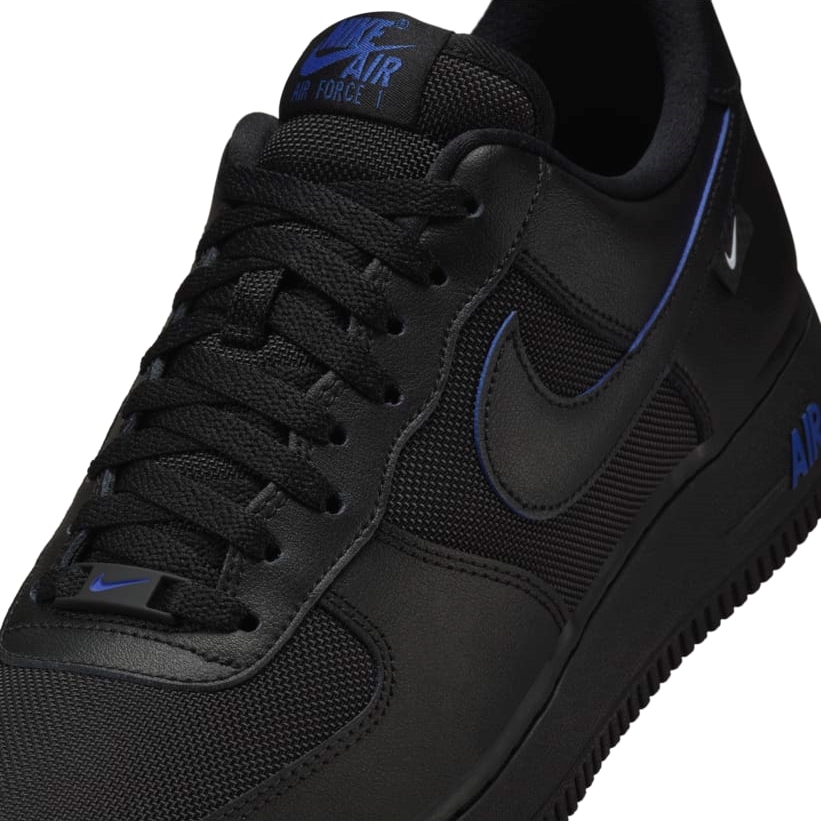 【2024年 発売予定】ナイキ エア フォース 1 ロー “ブラック/アストロノーミー ブルー” (NIKE AIR FORCE 1 LOW “Black/Astronomy Blue”) [HM9605-001]