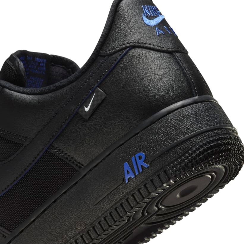 【2024年 発売予定】ナイキ エア フォース 1 ロー “ブラック/アストロノーミー ブルー” (NIKE AIR FORCE 1 LOW “Black/Astronomy Blue”) [HM9605-001]