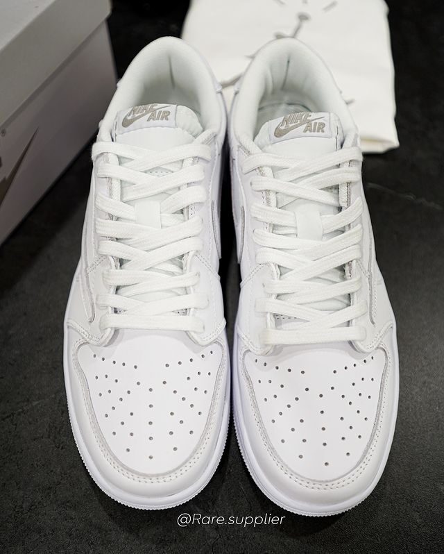 【F&Fモデル】Travis Scott × NIKE AIR JORDAN 1 LOW “White Party” (トラビス・スコット ナイキ エア ジョーダン 1 ロー “ホワイトパーティ”)