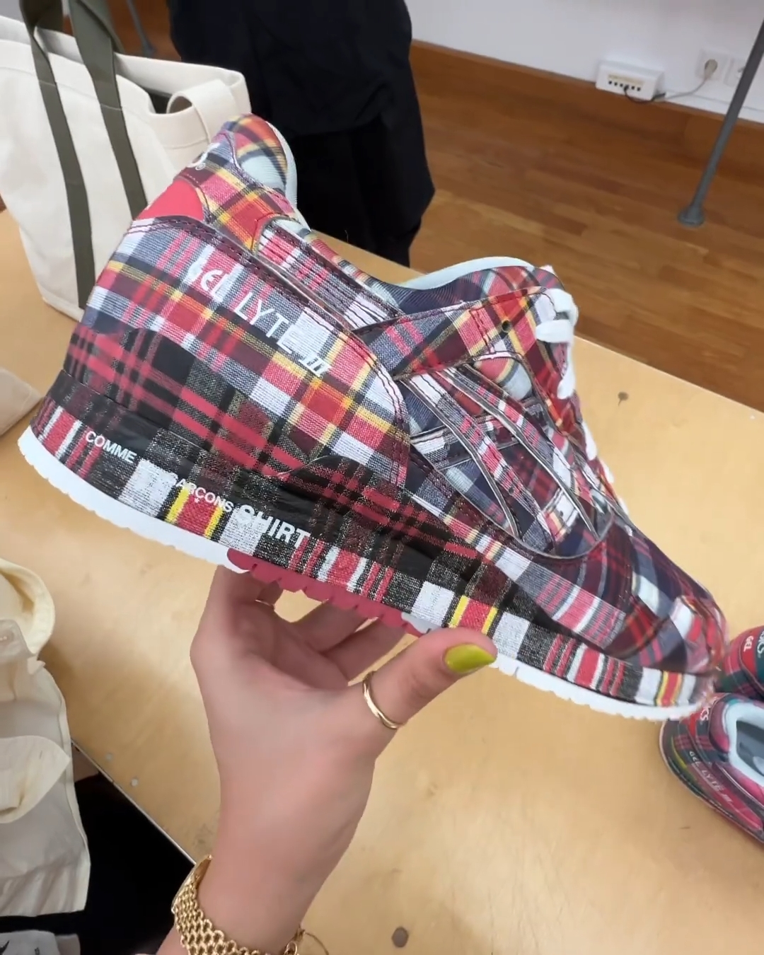 【2025 SS】COMME des GARÇONS SHIRT × ASICS GEL-LYTE III “Tartan Check” (コム デ ギャルソン・シャツ アシックス ゲルライト 3 “タータンチェック”)