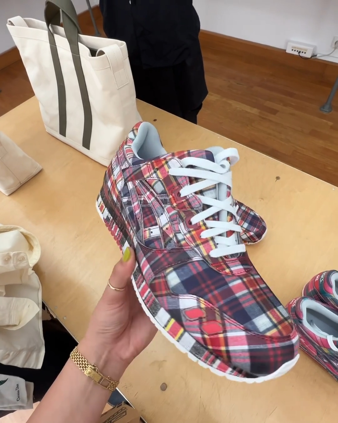 【2025 SS】COMME des GARÇONS SHIRT × ASICS GEL-LYTE III “Tartan Check” (コム デ ギャルソン・シャツ アシックス ゲルライト 3 “タータンチェック”)