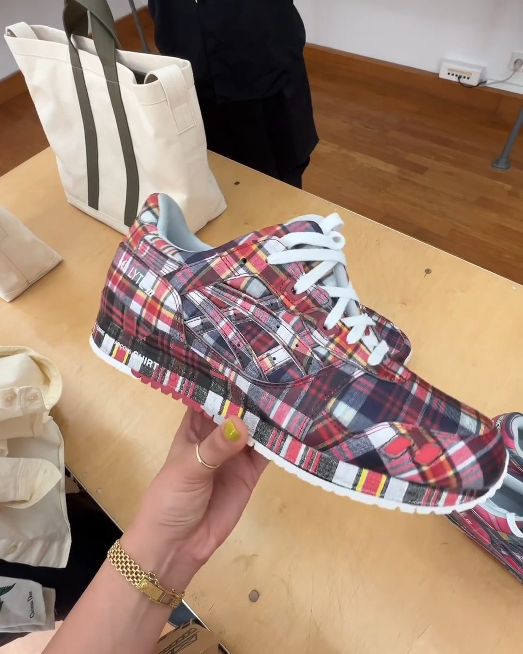 【2025 SS】COMME des GARÇONS SHIRT × ASICS GEL-LYTE III “Tartan Check” (コム デ ギャルソン・シャツ アシックス ゲルライト 3 “タータンチェック”)