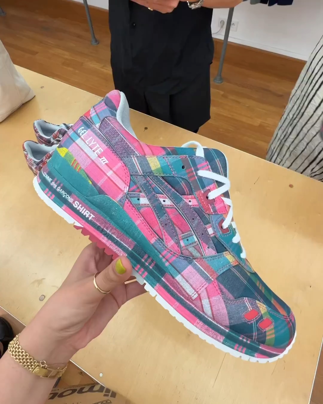 【2025 SS】COMME des GARÇONS SHIRT × ASICS GEL-LYTE III “Tartan Check” (コム デ ギャルソン・シャツ アシックス ゲルライト 3 “タータンチェック”)