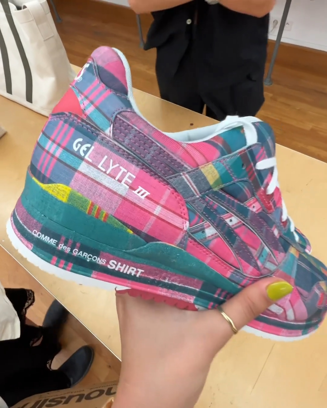 【2025 SS】COMME des GARÇONS SHIRT × ASICS GEL-LYTE III “Tartan Check” (コム デ ギャルソン・シャツ アシックス ゲルライト 3 “タータンチェック”)