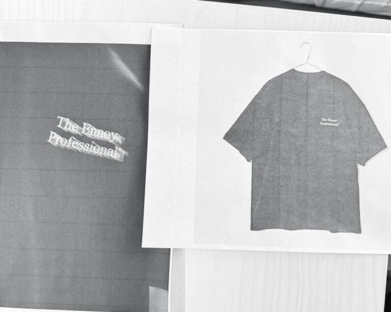 ENNOY “PROFESSIONAL LOGO T-SHIRT”が2024年 7/13 発売予定 (エンノイ ショートスリーブ TEE) |  Fullress