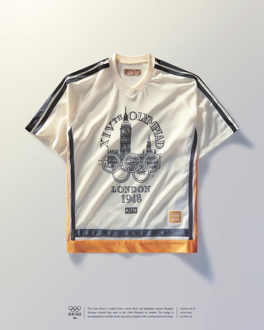 2024年 パリオリンピックを記念した Kith for Olympics Heritageが2024年 7/26 発売 (キス フォー オリンピック ヘリテージ)