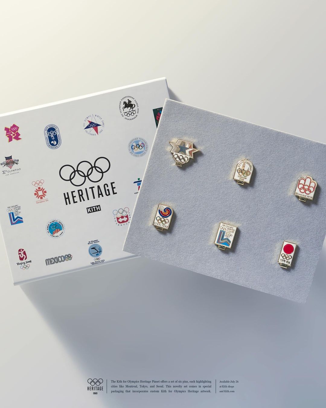 2024年 パリオリンピックを記念した Kith for Olympics Heritageが2024年 7/26 発売 (キス フォー オリンピック ヘリテージ)