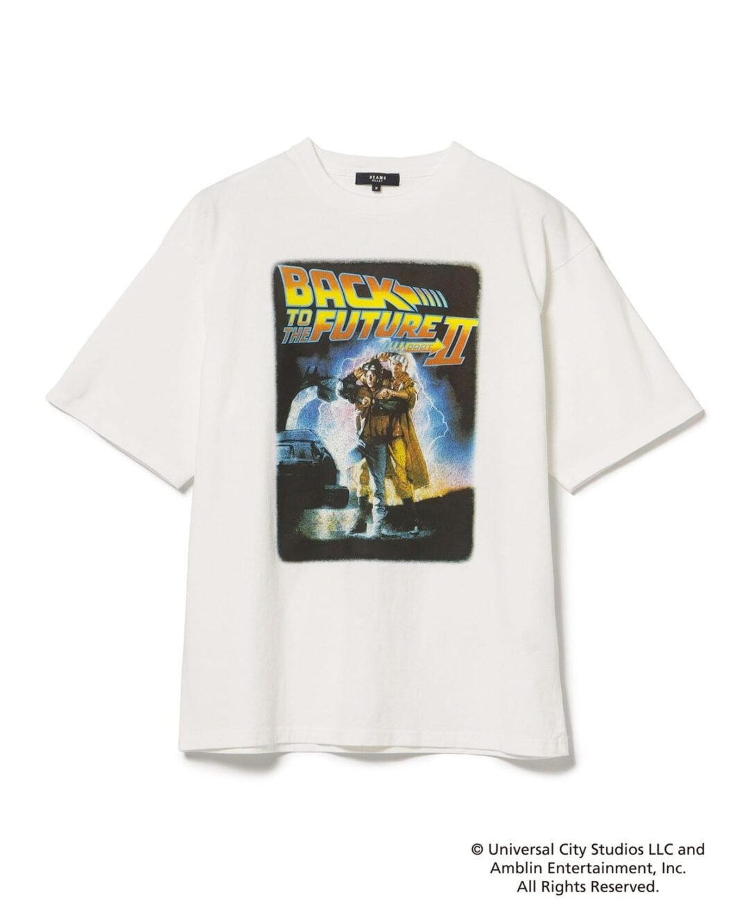 BEAMS HEART / バックトゥザフューチャー グラフィック Tシャツが発売 (ビームス ハート BACK TO THE FUTURE TEE)