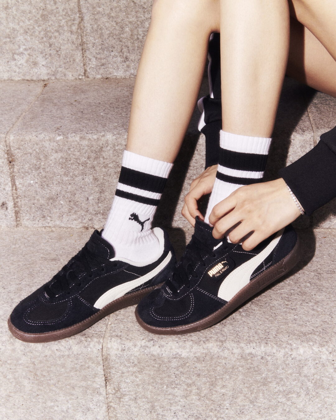 【2024年 7/19 発売】PUMA PALERMO VINTAGE “PUMA Black/Frosted Ivory” (プーマ パレルモ ヴィンテージ) [396841-04]