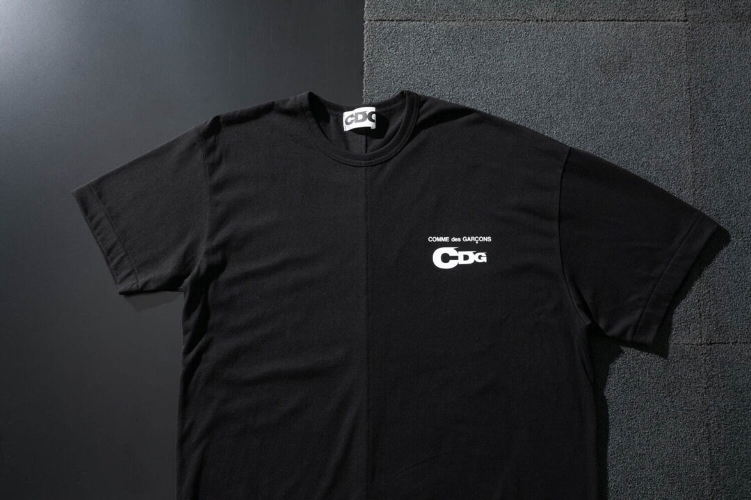 CDG からアシンメトリーTEEとメッシュTEEが2024年 7/12 発売 (シーディージー COMME des GARCONS コム デ ギャルソン)