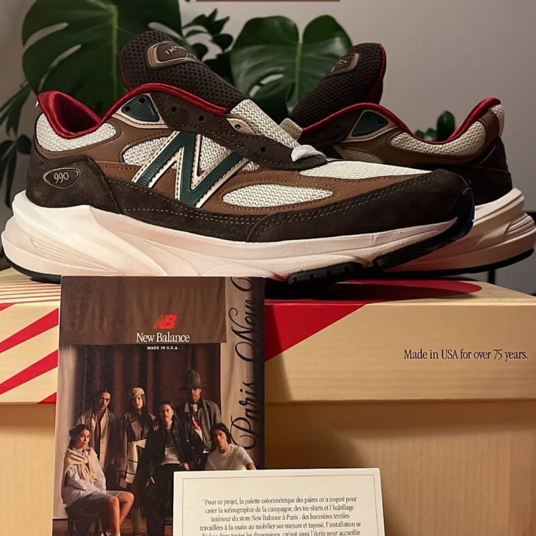 【2024年 7/26 発売】New Balance U990v6 PA6 “Paris” Made in USA (ニューバランス メイドインUSA) [U990PA6]