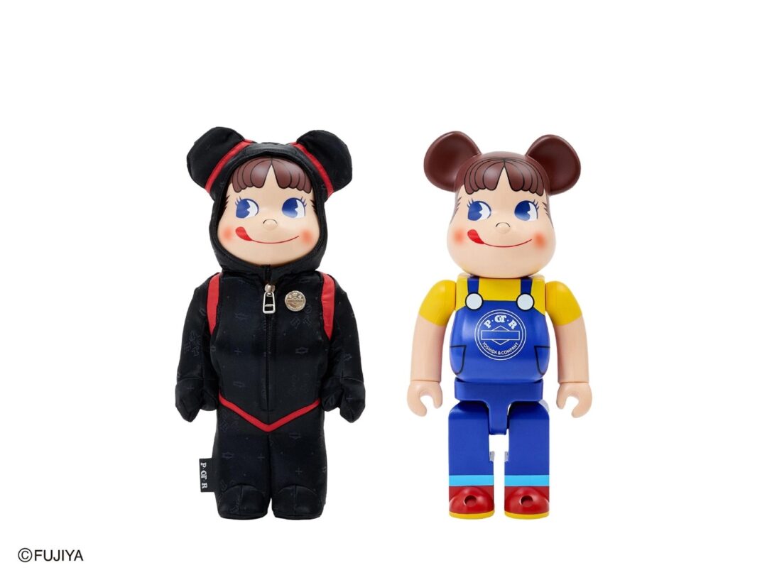 BE@RBRICK × POTR × ペコちゃん トリプルコラボが2024年 7/12 発売 (ベアブリック)