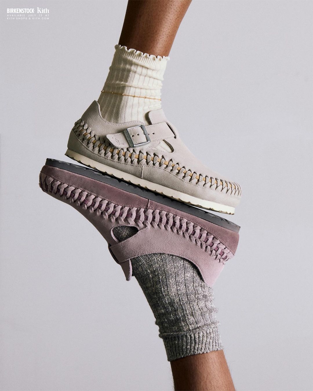 【2024年 7/12 発売】ビルケンシュトック × キス "London Braided" (The London Braided by Kith for Birkenstock)