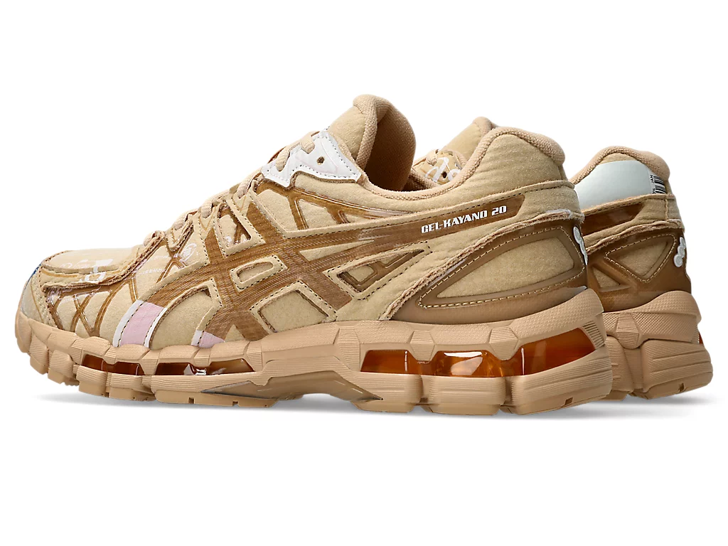 【2024年 11/16 発売】doublet x ASICS GEL-KAYANO 20 “Carton/Sand” (ダブレット アシックス ゲルカヤノ “カートン/サンド”) [1203A519.200]