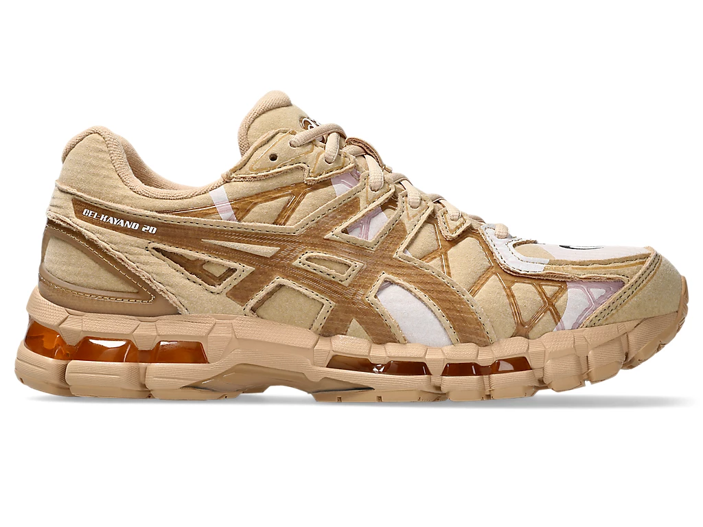 【2024年 11/16 発売】doublet x ASICS GEL-KAYANO 20 “Carton/Sand” (ダブレット アシックス ゲルカヤノ “カートン/サンド”) [1203A519.200]