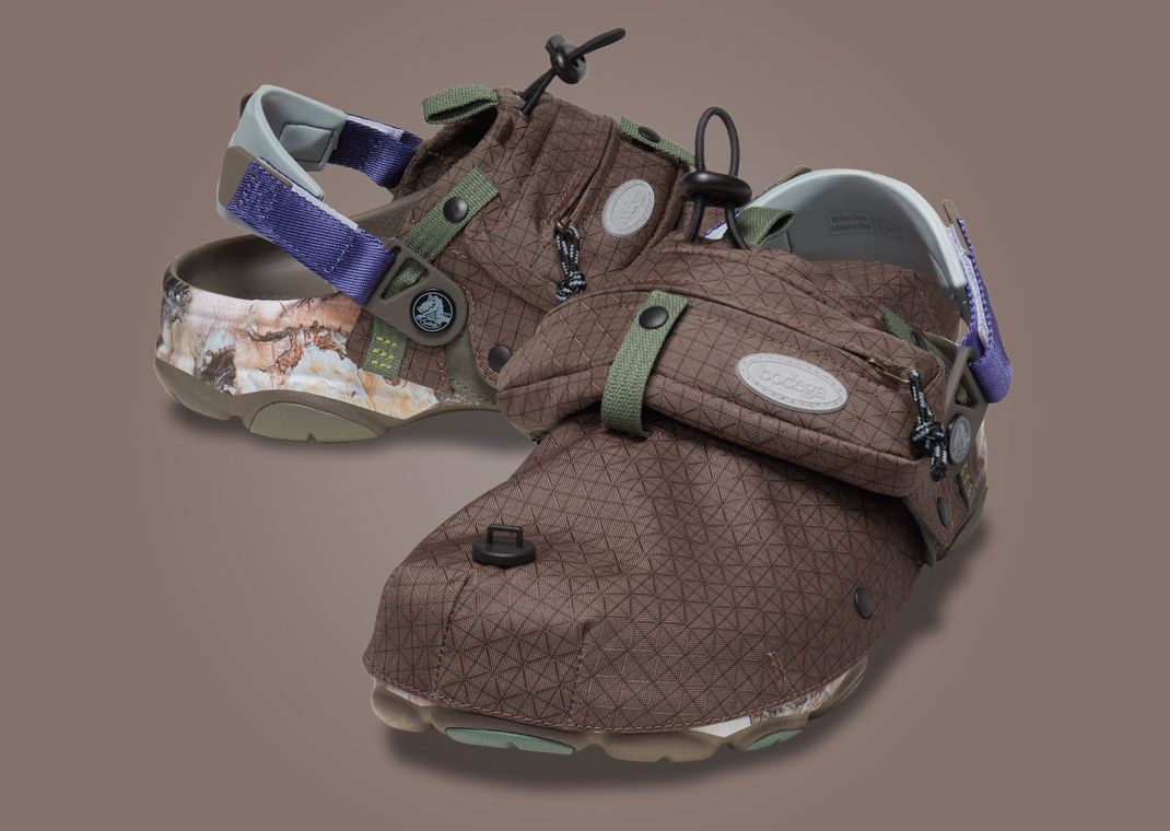 【2024年 発売予定】Bodega × crocs All-Terrain Clog “Brown/Olive-Purple” (ボデガ クロックス オールテレイン クロッグ “ブラウン/オリーブ/パープル”)