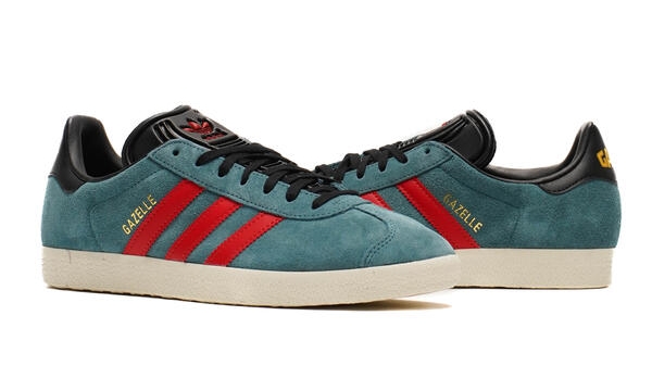 【2024年 7/16 発売】ロサンゼルス・ギャラクシー × アディダス オリジナルス ガゼル (LA Galaxy adidas Originals GAZELLE “Virdia/Red”) [IH2626]