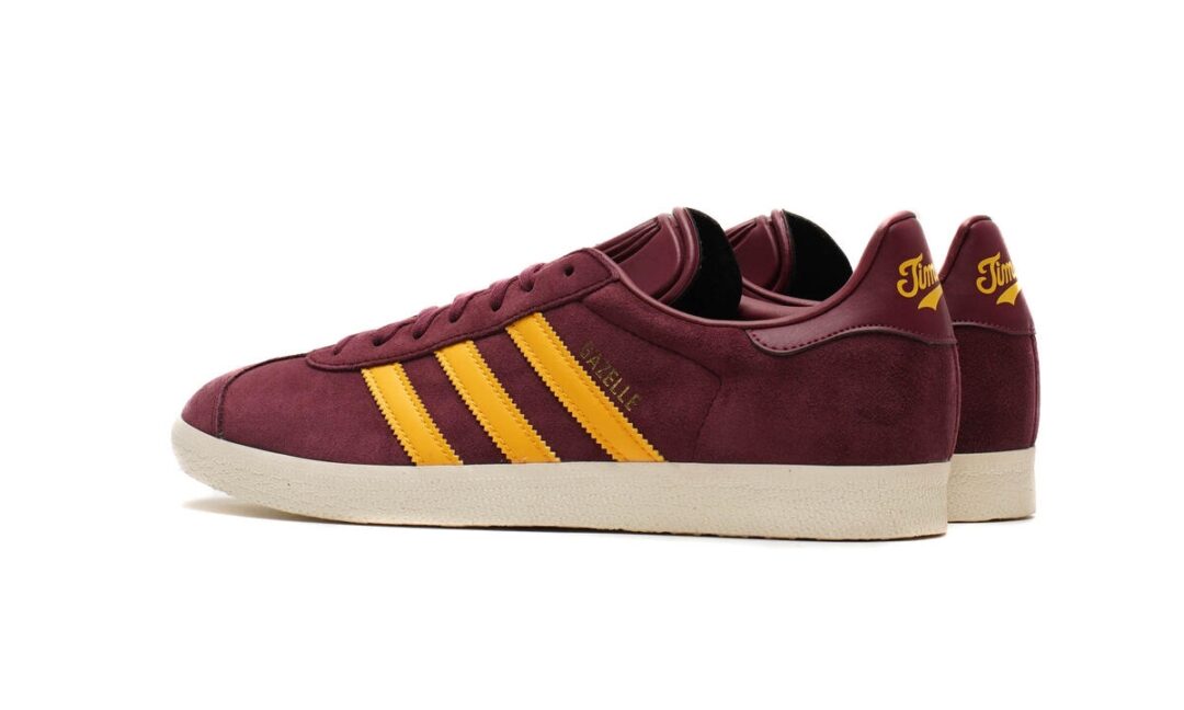 【2024年 7/16 発売】ロサンゼルスFC × アディダス オリジナルス ガゼル (Los Angeles Football Club adidas Originals GAZELLE “Maroon/Crew Yellow”) [IH2629]