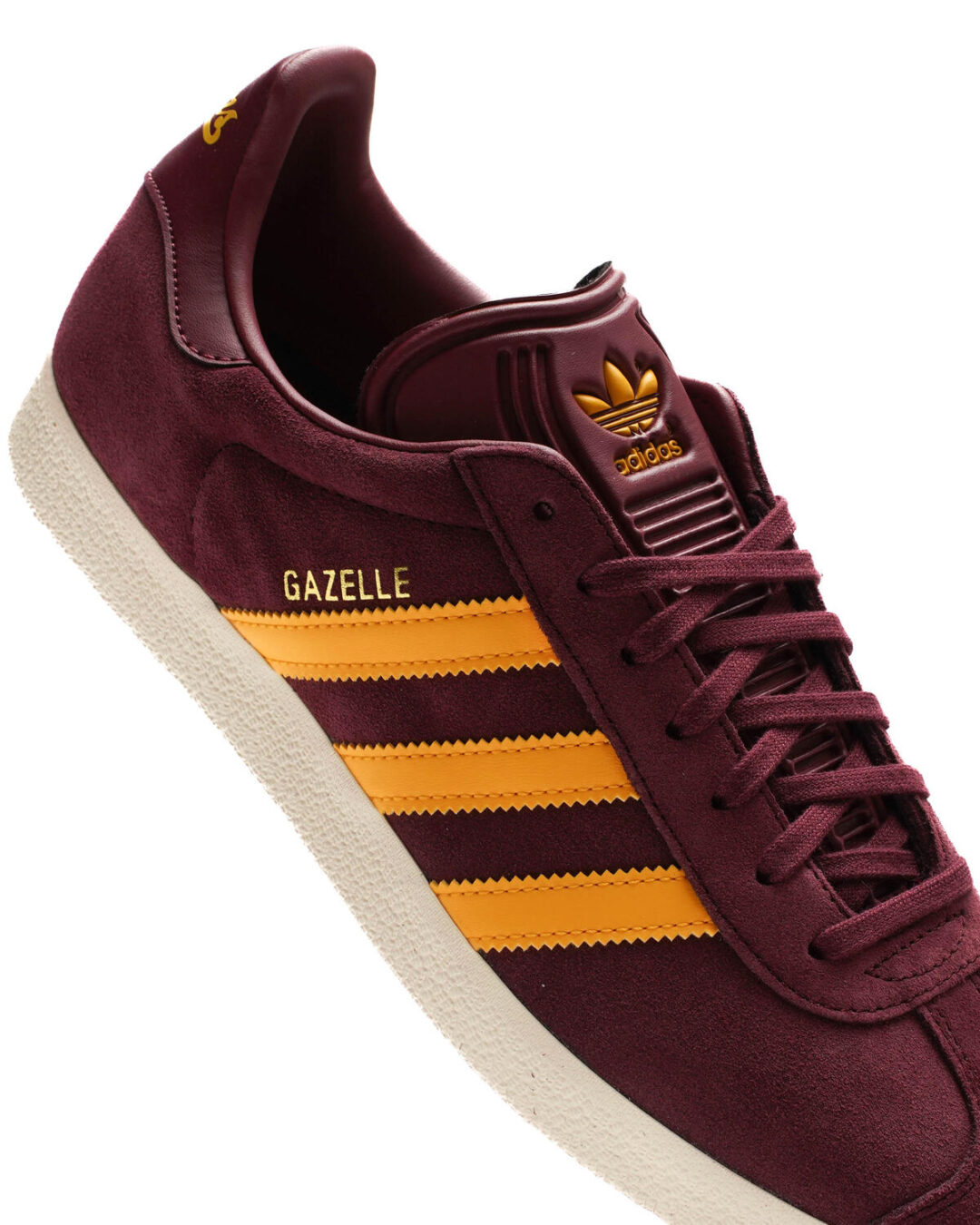 【2024年 7/16 発売】ロサンゼルスFC × アディダス オリジナルス ガゼル (Los Angeles Football Club adidas Originals GAZELLE “Maroon/Crew Yellow”) [IH2629]