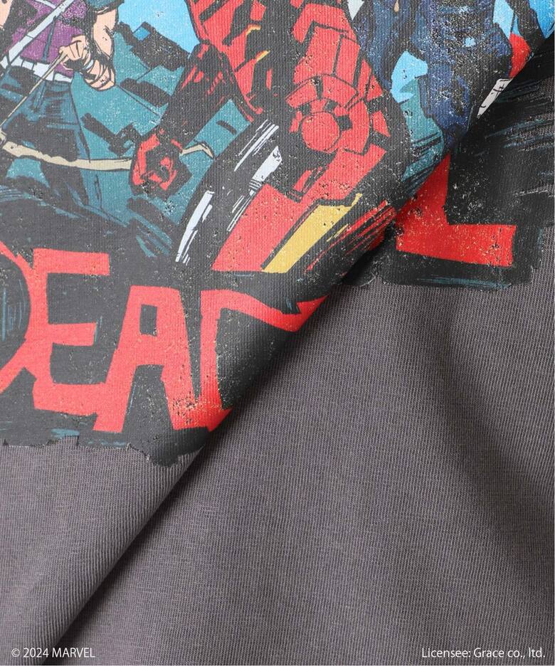 【受注生産 8/25 19:00まで】JOURNAL STANDARD × DEAD POOL Tshirtが2024年 10月上旬 発売 (ジャーナルスタンダード デッドプール)