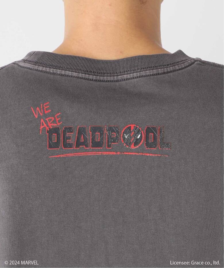 【受注生産 8/25 19:00まで】JOURNAL STANDARD × DEAD POOL Tshirtが2024年 10月上旬 発売 (ジャーナルスタンダード デッドプール)