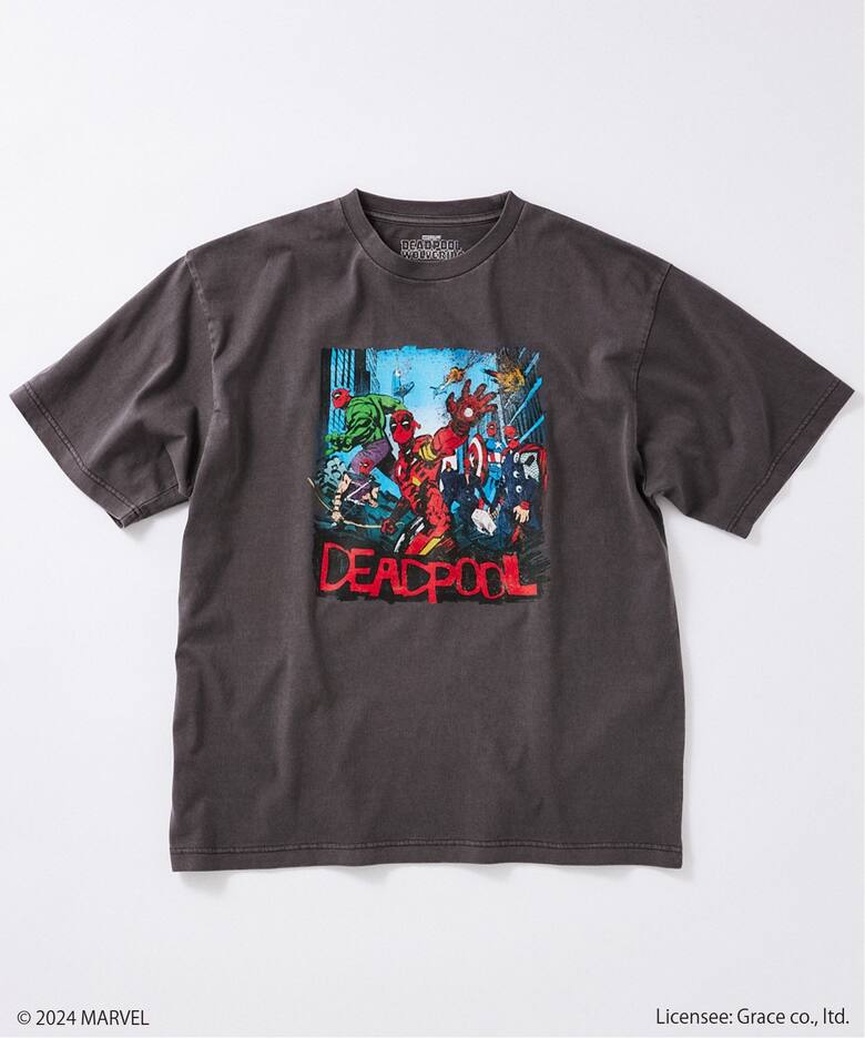 【受注生産 8/25 19:00まで】JOURNAL STANDARD × DEAD POOL Tshirtが2024年 10月上旬 発売 (ジャーナルスタンダード デッドプール)