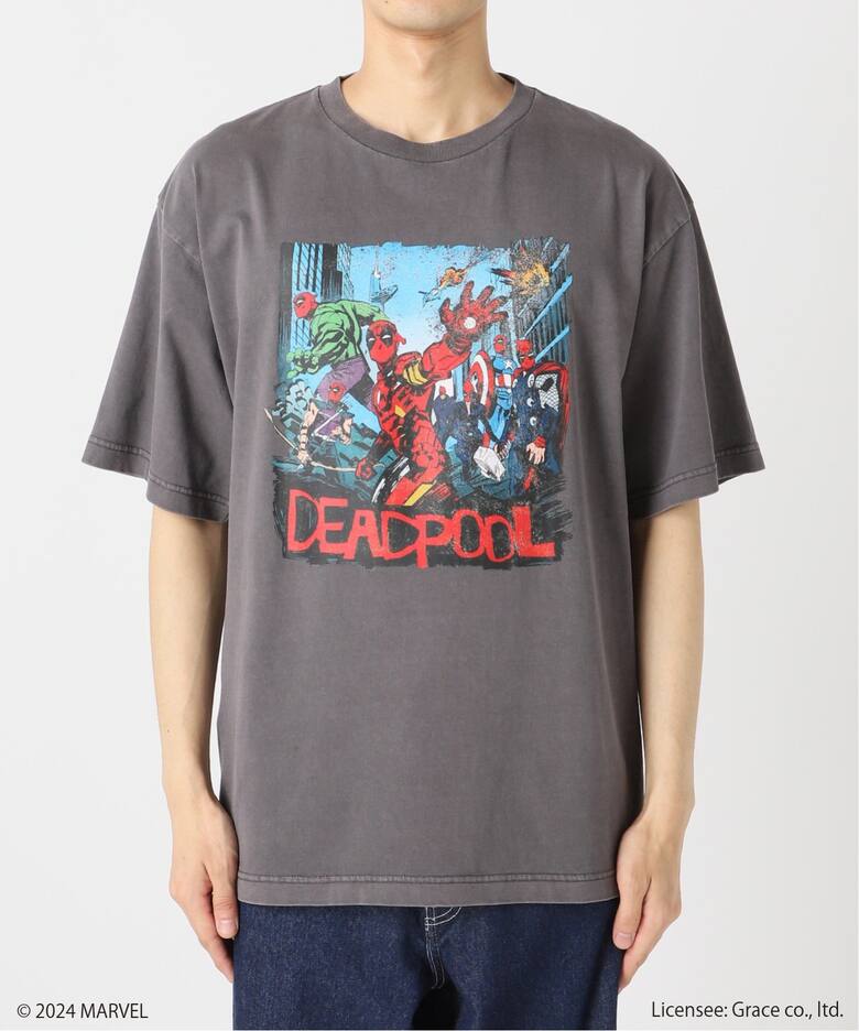 【受注生産 8/25 19:00まで】JOURNAL STANDARD × DEAD POOL Tshirtが2024年 10月上旬 発売 (ジャーナルスタンダード デッドプール)