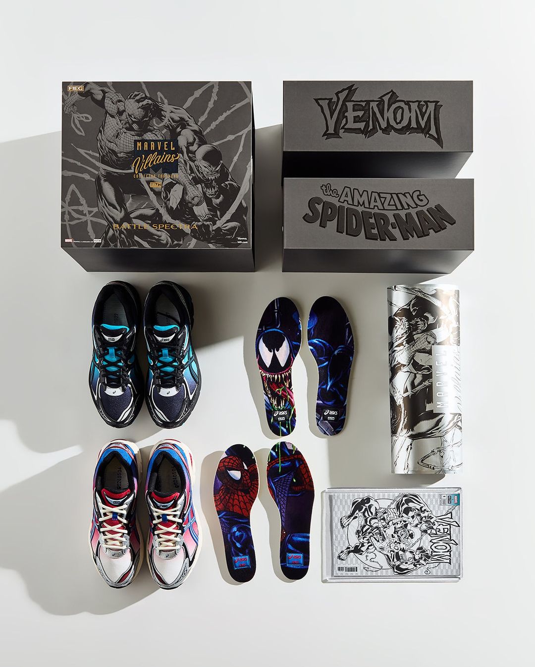 【2024年 8/9 発売】KITH x Marvel x ASICS “Super Villans Pack” (キス マーベル アシックス “スーパーヴィランパック”)