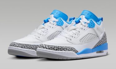 【2024年 9月 発売予定】NIKE JORDAN SPIZIKE LOW “UNC/White/University Blue” (ナイキ ジョーダン スパイジーク ロー “ホワイト/ユニバーシティブルー”) [FQ1759-141]