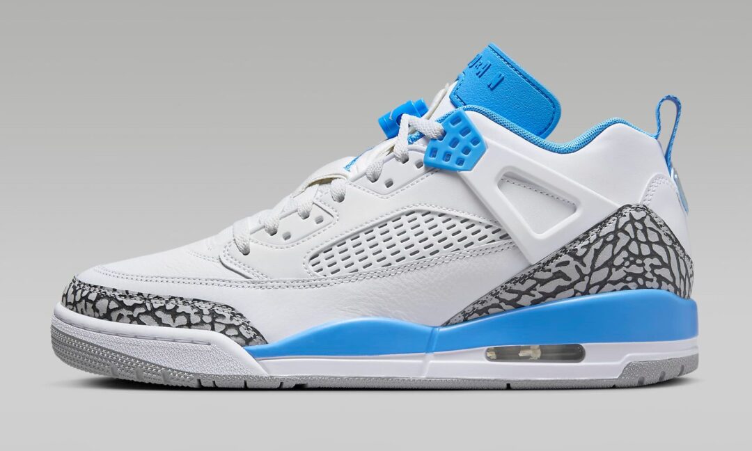 【2024年 9月 発売予定】NIKE JORDAN SPIZIKE LOW “UNC/White/University Blue” (ナイキ ジョーダン スパイジーク ロー “ホワイト/ユニバーシティブルー”) [FQ1759-141]