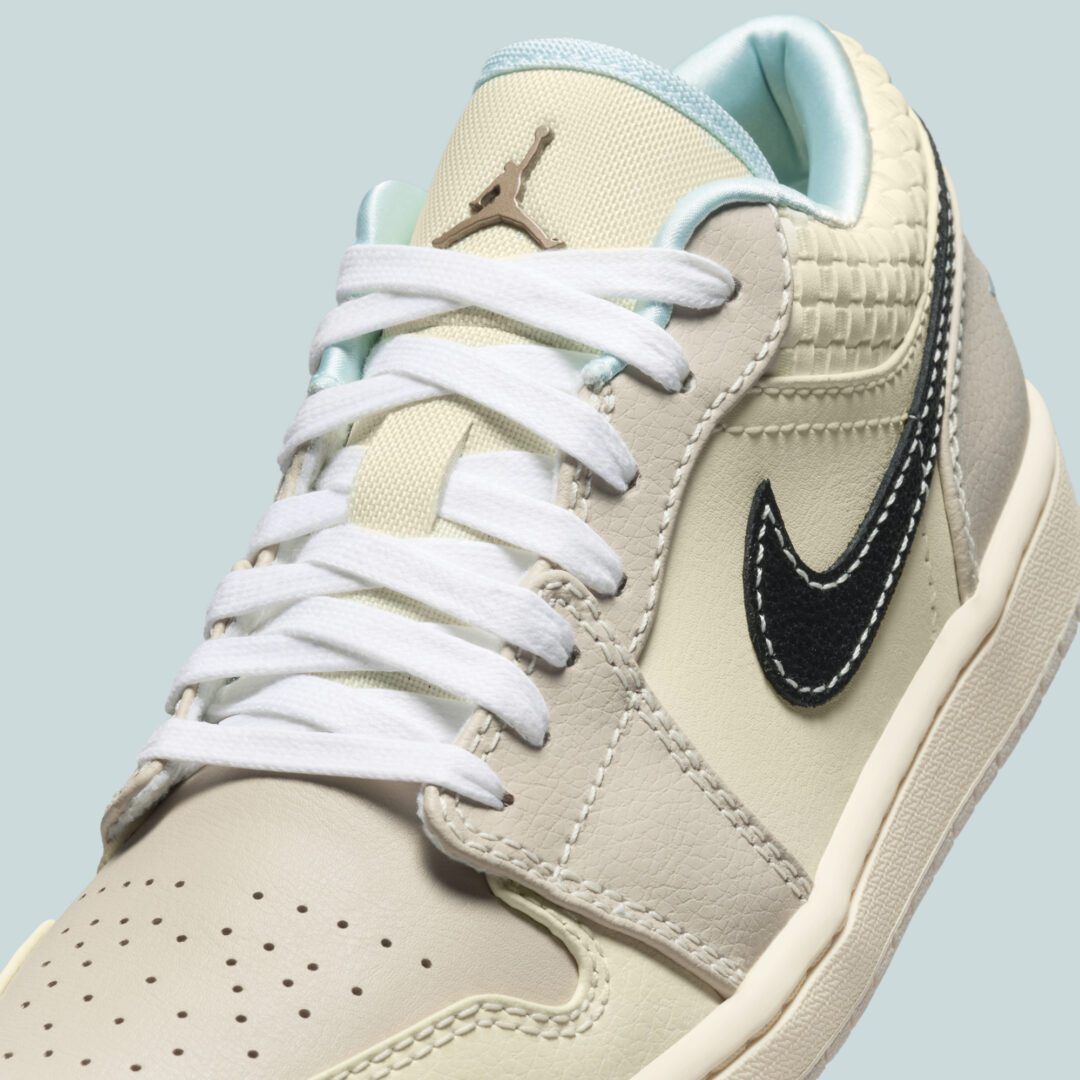 【2024年末 発売予定】NIKE AIR JORDAN 1 LOW “Sanddrift/Glacier Blue” (ナイキ エア ジョーダン 1 ロー “サンドドリフト/グレーシャーブルー”) [HQ3440-101]