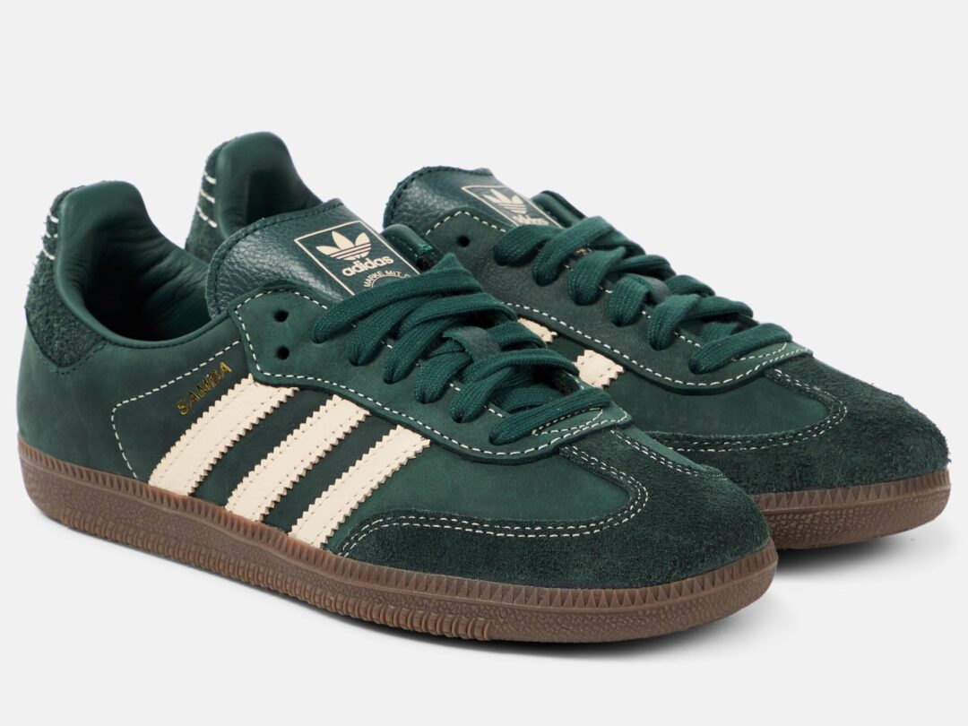 2024年 8/2 発売】adidas Originals W SAMBA OG “Mineral Green/Crystal Sand” (アディダス  オリジナルス サンバ OG “グリーン/ガム”) [IG1986] | Fullress